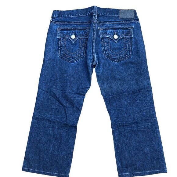 True Religion Jeans Size 40 RICKY BIG QT Blue - Picture 3 of 8